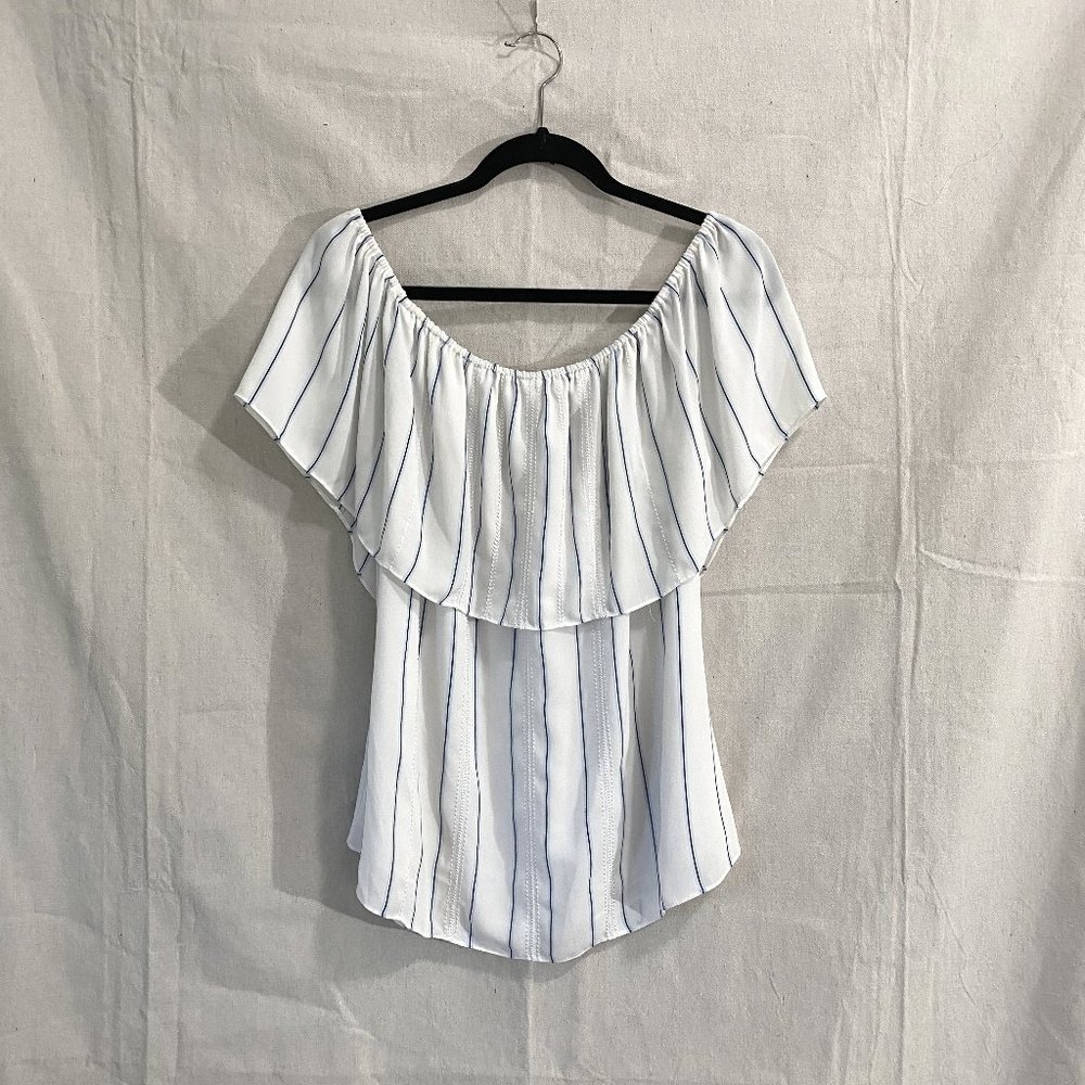 Off the Shoulder Flounce Top